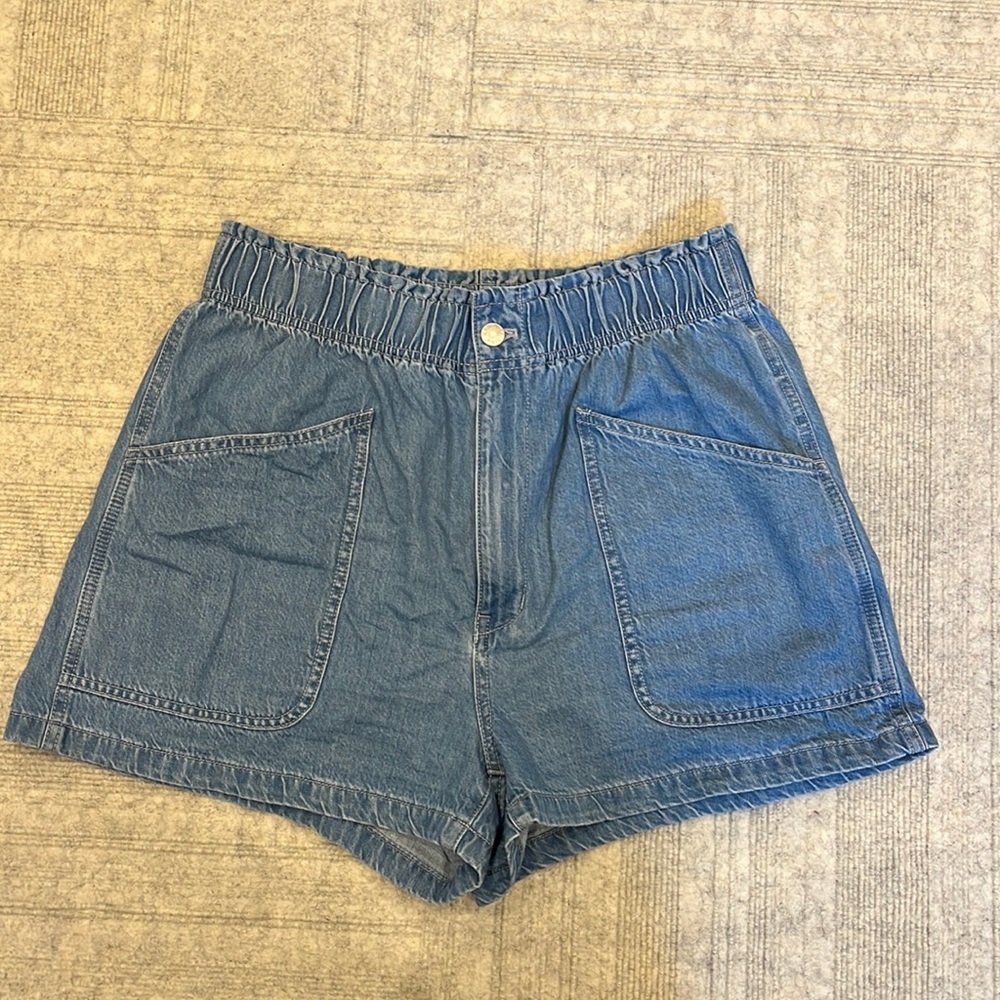 Madewell Pull-On Paperbag Utility Short